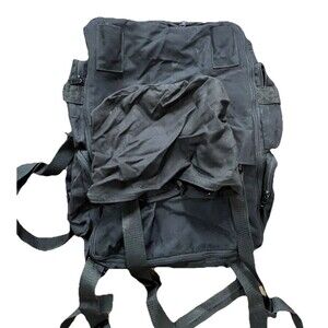 T-Bags Expandable Motorcycle Touring Luggage Bag Black Made USA Travel Bag